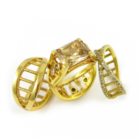Alternative diamond engagement rings