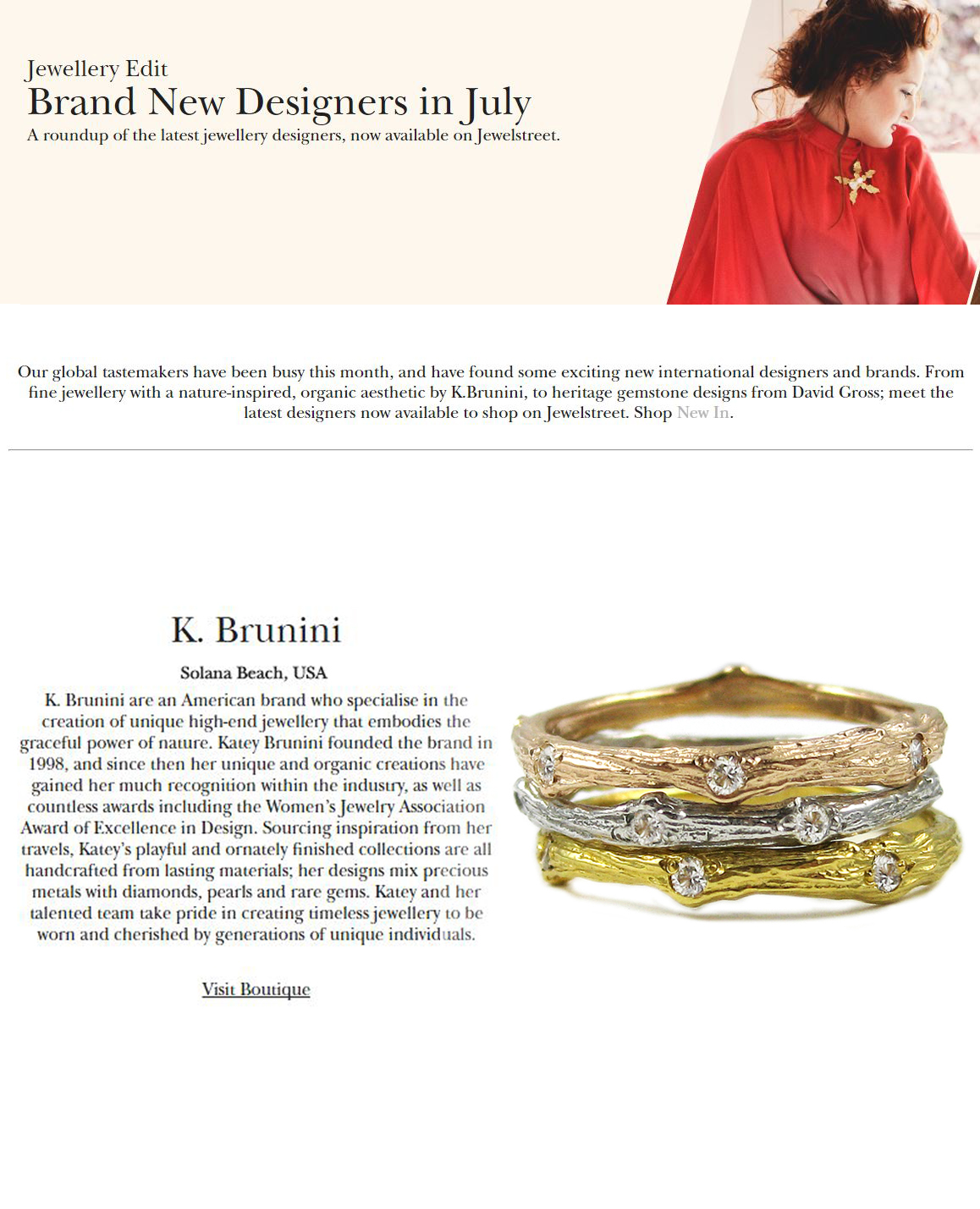 K Brunini Jewels Jewel Street
