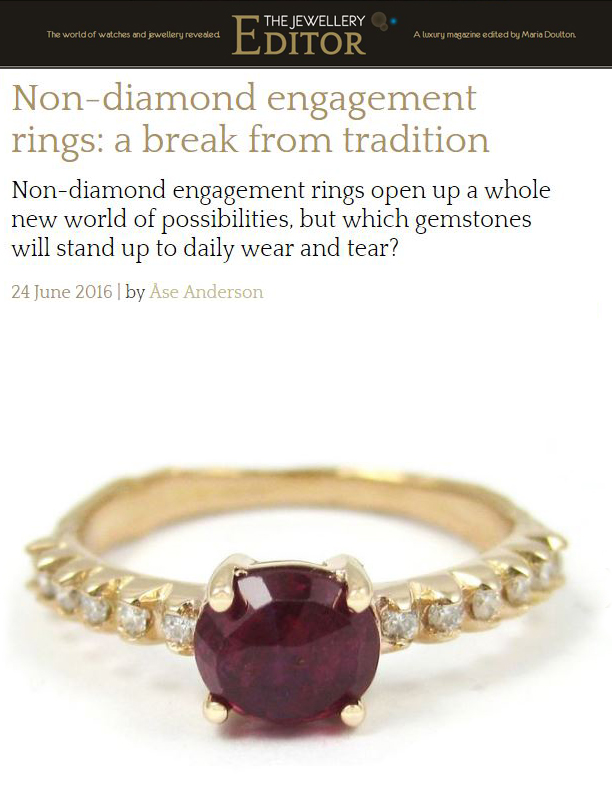 The Jewellery Editor K Brunini Jewels Engagement Ring